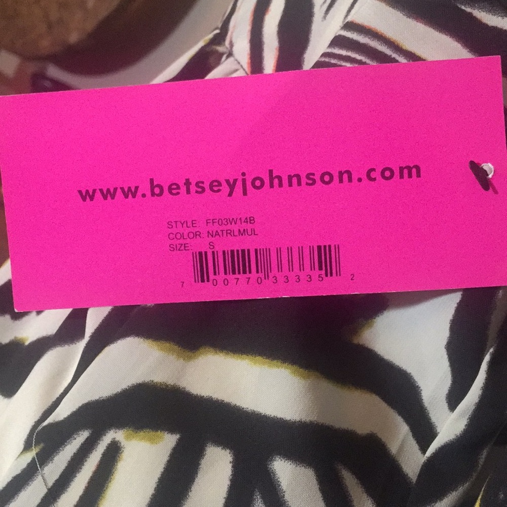 Betsey Johnson Zebra Blouse - Picture 4 of 5